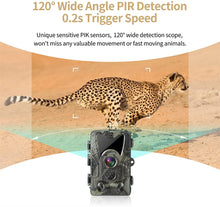 Load image into Gallery viewer, Outdoor WiFi Trail Camera Bluetooth 4K 36MP Game Camera 940NM Night Vision Motion Activated Waterproof Hunting Wildlife Cam