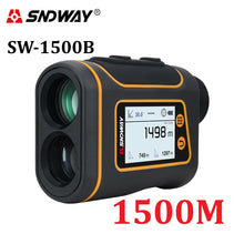 Load image into Gallery viewer, SNDWAY Telescope Laser Range Finder Digital Distance Meter Hunting Monocular Golf Rangefinder LCD Display Roulette Tape Measure