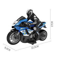Load image into Gallery viewer, Rc Motorcycle Toy 1/10 Rc Car 2.4G Radio Control Stunt Drift Off-road