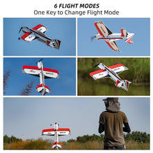 Load image into Gallery viewer, Radiolink A560 RTF RC Airplane 4CH 3D Ready to Fly Plane, 4 km Long Range Control 6 Fly Modes Byme-A Gyro FC for Beginners