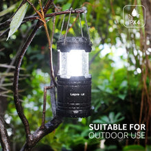 Load image into Gallery viewer, LED Collapsible Camping Lantern 4-Packs, Super, Battery Powered Camping Light, IPX4 Resistant, Portable Emergency