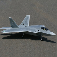 Load image into Gallery viewer, F22 64mm Ducted Remote-Controlled Model Aircraft Cnc Shock Absorbing Landing Gear With Flap Fixed Wing Raptor Fighter F-22