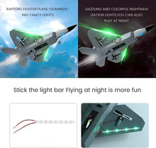 Load image into Gallery viewer, SIynhoo RC Plane -F22 Raptor Model Toy Airplane Glider 2 Channels