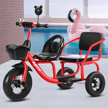 Load image into Gallery viewer, ALWAYSME Twins Kids Tricycle Trike For 1-7 Years Old