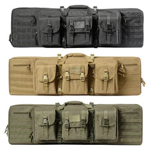 Load image into Gallery viewer, Shooting Gun Bags Durable Oxford Tactical Paintball Double Rifles Backpack Hunting Gun Accessories Protection Molle Bag