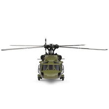 Load image into Gallery viewer, WLtoys K170 Army Green Simulation Black Hawk RC Helicopter 4CH 6-Axis Gyro 3D6G Brushless Motor Arobatic Drone Toys