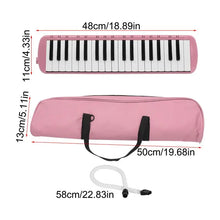 Load image into Gallery viewer, 37 Key Melodica Instrument Air Piano Keyboard Musical Instrument Portable Child Harmonica Piano Funny Blow Keyboard Musical