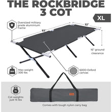 Load image into Gallery viewer, Ultralight Camping Cot Lightweight Camping Bed Mountain Hiker Tourist Camp-cot Folding Bed for Sleeping Lit Pliant Folding-bed