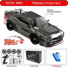 Load image into Gallery viewer, KBDFA SG216 MAX 1:16 Brushless RC Drift Car With LED 70KM/H Or 40KM/H 4WD High speed Racing Rc Car Monster Truck for Kids Gift