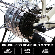 Load image into Gallery viewer, Electric City Bike for Adults 250W/350W Electric Bicycle for Adults High Speed Brushless Gear Motor E-Bike