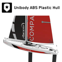 Load image into Gallery viewer, remote control sailboats COMPASS 650mm ABS body plastic