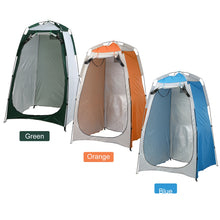 Load image into Gallery viewer, Portable Beach Shower Toilet Changing Tent Sun Rain Shelter Privacy Shelter Tent with Window for Outdoor Camping Bathroom