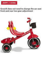 Load image into Gallery viewer, Radio Flyer 4-IN-1 Children Tricycle Bike Trolley Bikes with Awning Ultra Lightweight Trolley for Kids Boys First Birthday Gift