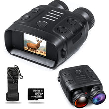 Load image into Gallery viewer, Binoculars Night Vision Device 1080P HD 850nm Infrared 5X Digital Zoom Telescope Goggles Outdoor Hunting Camping Full Dark 300m