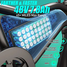 Load image into Gallery viewer, Folding Electric Bike for Adults,374Wh Ebike, 20MPH Bikes, 14" Foldable Electric Bicycle,UP to 45 Miles Electric Bikes