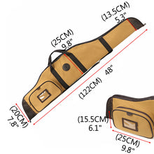 Load image into Gallery viewer, Tourbon Hunting Accessories Optical Sight Scoped Rifle Soft Case Slip Thick Soft Padded Canvas Gun Protective Bag with A Pocke