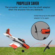 Load image into Gallery viewer, Mini T-28 Trojan 761-9 EPP 400mm Wingspan 2.4G 6-Axis Gyro RC Airplane Trainer Fixed Wing RTF Mode 2 One Key Return