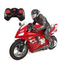Load image into Gallery viewer, Electric Self Balancing RC Motorcycle High Speed Drift Spin Stunt Standing Remote Control Bike Multi Gear Large Toy