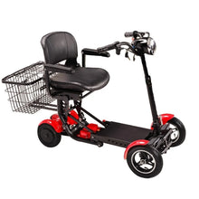 Load image into Gallery viewer, disability adult foldable medical 4 wheel folding electric wheelchair electrical mobility scooter