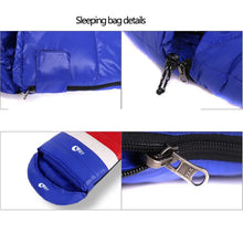 Load image into Gallery viewer, White Duck Down Outdoor Camping Sleeping Bag Suitable for Adult Winter Keep Warm 5 Color 4 Kinds of Thickness