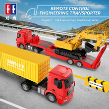 Load image into Gallery viewer, Remote Control Container Truck Radio Controlled Flatbed Kids Toys for Boys Gifts