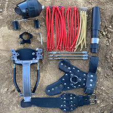 Load image into Gallery viewer, Powerful Fishing Slingshot Kit Outdoor Wrist Support Rocket Slingshot Catapult for Fishing and Hunting Hand Guard Fishing Arrows