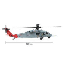 Load image into Gallery viewer, Black Hawk RC Helicopter Model SH-60 Navy Aircraft