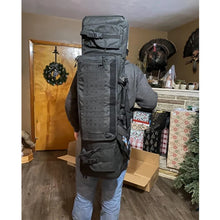 Load image into Gallery viewer, WINCENT Tactical Double Long Rifle Gun Case Bag Rifle Backpack Soft Firearm Transportation Carbine Case Lockable 35"42"46"inch