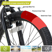 Load image into Gallery viewer, Kids Mountain Bike, for Boys 20 Inch Girls, with Dual Handbrakes and Kickstand,on Children's Day Single Speed Bicycles