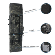 Load image into Gallery viewer, 81 97 106 122cm Tactical Gun Bag Double Rifle Case Molle Rifle Bag Sniper Airsoft Gun Case Backpack Hunting Gun Holster