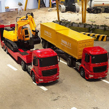 Load image into Gallery viewer, Remote Control Container Truck Radio Controlled Flatbed Kids Toys for Boys Gifts