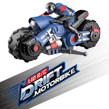 Load image into Gallery viewer, 1: 10 Remote-controlled 3D Stunts Rc Motorcycle Remote-controlled Car Rotation Drift Racing Children's Electric Motorcycle Toys