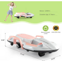 Load image into Gallery viewer, Kart with Update Safe Side Handlebars,Electric Go Kart for Age 6 Up,Rechargeable Battery Electric Outdoor Ride On Toys for Kids