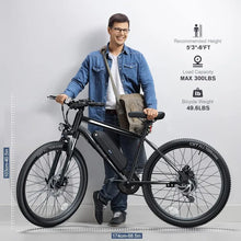Load image into Gallery viewer, 27.5" Electric Bike for Adults 500W Ebike 21.6MPH Adult Electric Bicycles Electric Mountain Bike