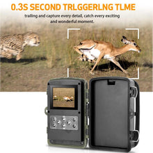 Load image into Gallery viewer, 24MP 1080P Video Wildlife Trail Camera Photo Trap Infrared Hunting Cameras HC802A Wildlife Wireless Surveillance Tracking Cams