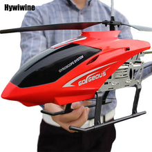 Load image into Gallery viewer, Rc Helicopter With Remote Control Extra Durable Big Plane Toy For Kids Drone Model Outdoor 3.5CH 80cm Aircraft Large Helicoptero