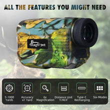 Load image into Gallery viewer, Nowhak Hunting Laser Rangefinder with Angle Speed Height Distance Measurement and Continuous Scan for Hunting