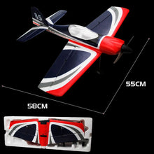 Load image into Gallery viewer, 5CH FX9706 RC Plane 580MM Fixed Wing Glider 3D/6G Remote Control Aircraft 2.4G Brushless Motor Fighter Model Toys for Children