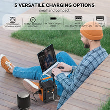 Load image into Gallery viewer, Flashfish 200W Portable Power Station 172Wh 230V Solar Generator 110V 48000mAh Power Supply Emergency Energy For Outdoor Camping