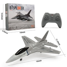 Load image into Gallery viewer, F16 RC Plane 3 Channel 6-Axis Gyro 2.4GHz Radio Controlled Hobby Glider Jet Aircraft EPP Foam Airplane for Kids & Beginners