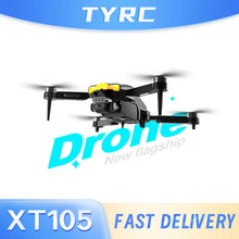Load image into Gallery viewer, XT105 RC Drone Dual Camera Wifi Fpv Brushless 2 Engines