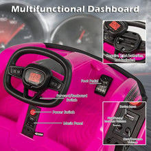 Load image into Gallery viewer, 6V Racer Go Kart with 2.4G Remote Control, Electric Kids Ride-on Toy with Safety Belt, Music 2MPH Speed, Battery Powered Go Kart