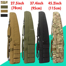 Load image into Gallery viewer, 70cm / 95cm / 115cm Tactical Gun Storage Bag Outdoor Shooting Hunting Shotgun Carry Case Rifle Shoulder Bag with Pad