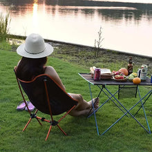 Load image into Gallery viewer, Outdoor Travel Ultralight Folding Chair Superhard High Load Outdoor Camping Chair Portable Beach Hiking Picnic Seat Fishing Tool