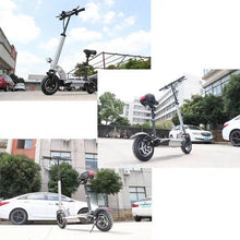 Load image into Gallery viewer, Electric Scooter Adult 10-inch Pneumatic Tire Anti-vibration Front And Rear Dual Hydraulic Shock-absorbing Scooter