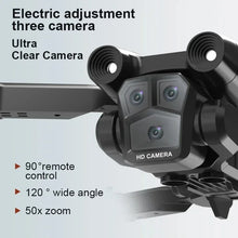 Load image into Gallery viewer, Triple HD Camera Foldable Optical Flow Positioning Upgraded RC Helicopter