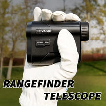 Load image into Gallery viewer, REVASRI 600M/Yard Golf Laser Rangefinder with Slope Compensation Flagpole Lock Vibration USB Rechargeable for Golfing