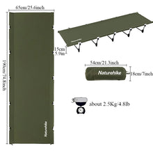Load image into Gallery viewer, Naturehike XJC05 Camping Bed Ultra Light Supplies Hammock Bed Folding Cot Outdoor Hiking Supplies Bed NH20JJ001