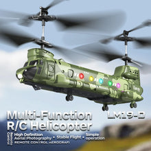 Load image into Gallery viewer, 2025 LM19-D Chinook Helicopter 2.4g Remote Control Aircraft Hd Aerial Photography Of Children'S Military Toy Model Xmas Gift Toy