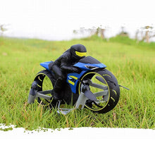 Load image into Gallery viewer, Flying High Speed RC Motorcycle One Key Switch Stunt 2.4G
